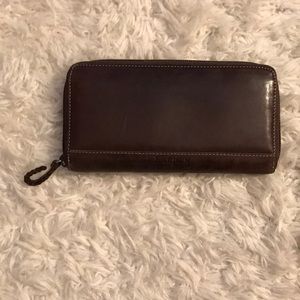 Brown Leather Ralph Lauren Wallet